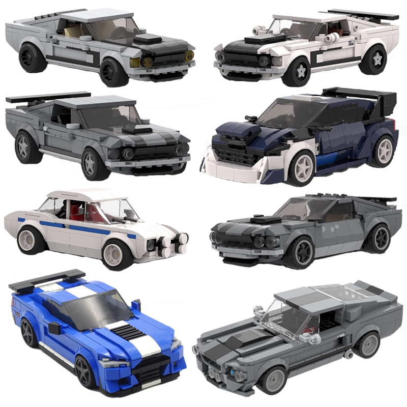 Victor Racket Jetspeed - MOC Technical Car Forded GT Raptor