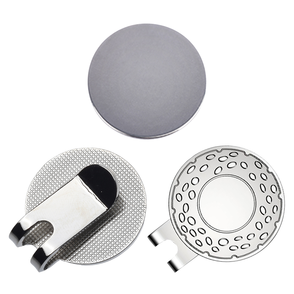 Golf Exercise Equipment - 2Pcs Magnetic Golf Hat Clip Ball