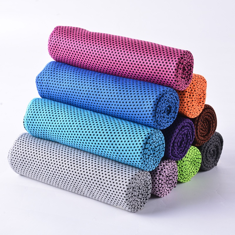 Golf Towel Waffle - Summer cooling ice silk towel,breathable and