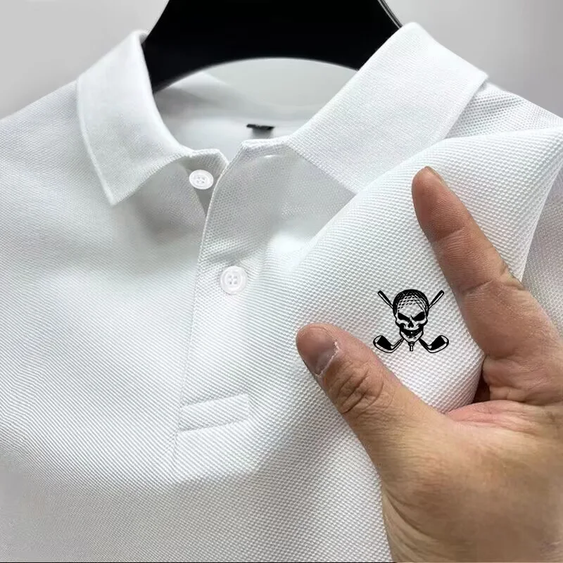 Golf Equipment Logo - 2024 New Skull Golf Logo Men's