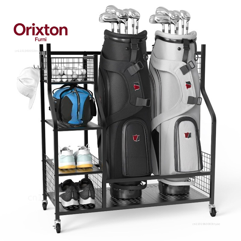 Golf Bag Storage Rack, Club Di - Golf Equipment Garage Storage recension och pris