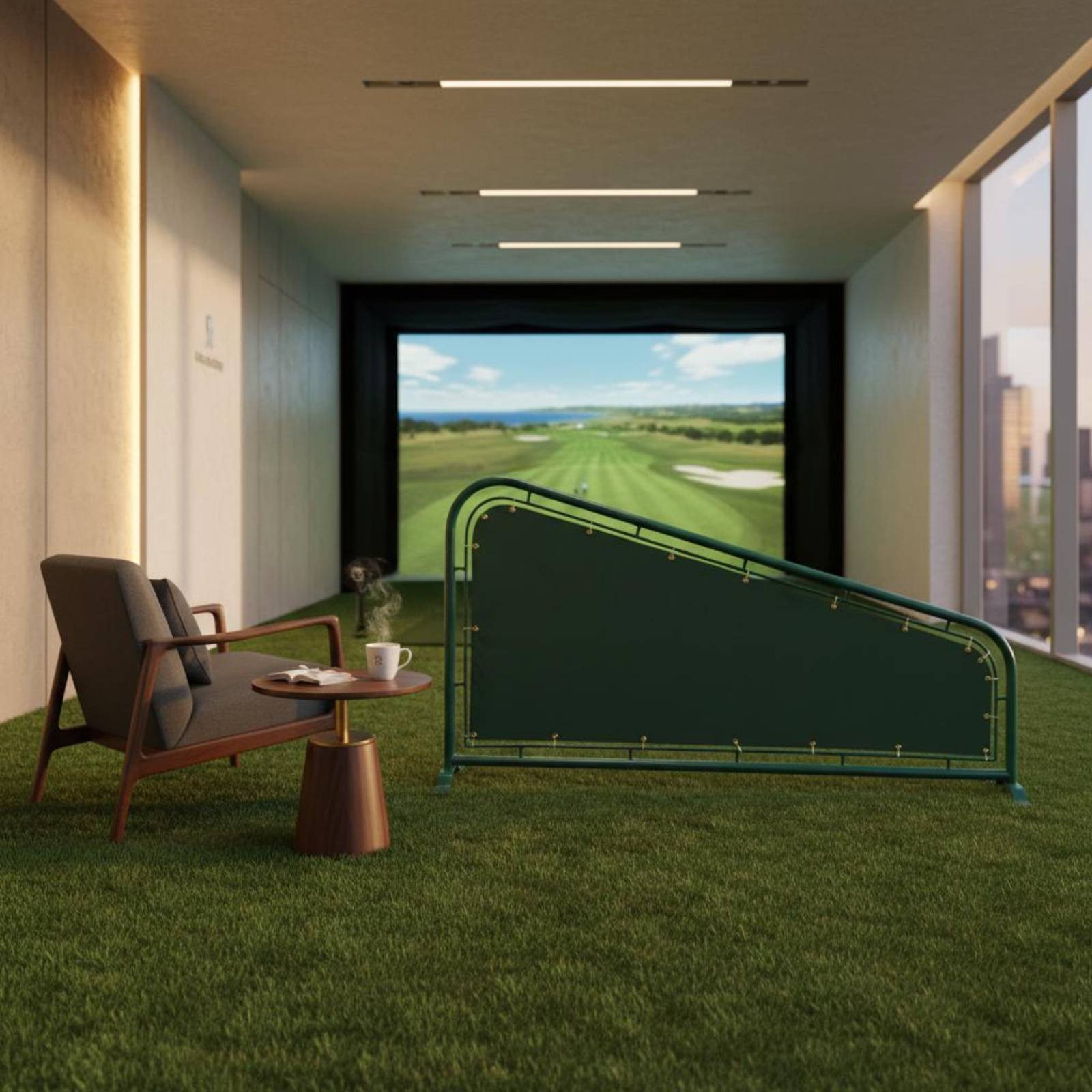 Canvas Golf Divider Heavy Duty - Practice Equipment For Golf recension och pris
