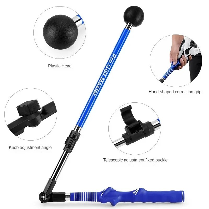 PGM Golf Swing Trainer Folding - Golf Exercise Equipment recension och pris