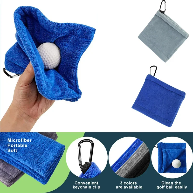 Microfiber Golf Ball & Club Cl - Golf Towel Waffle recension och pris