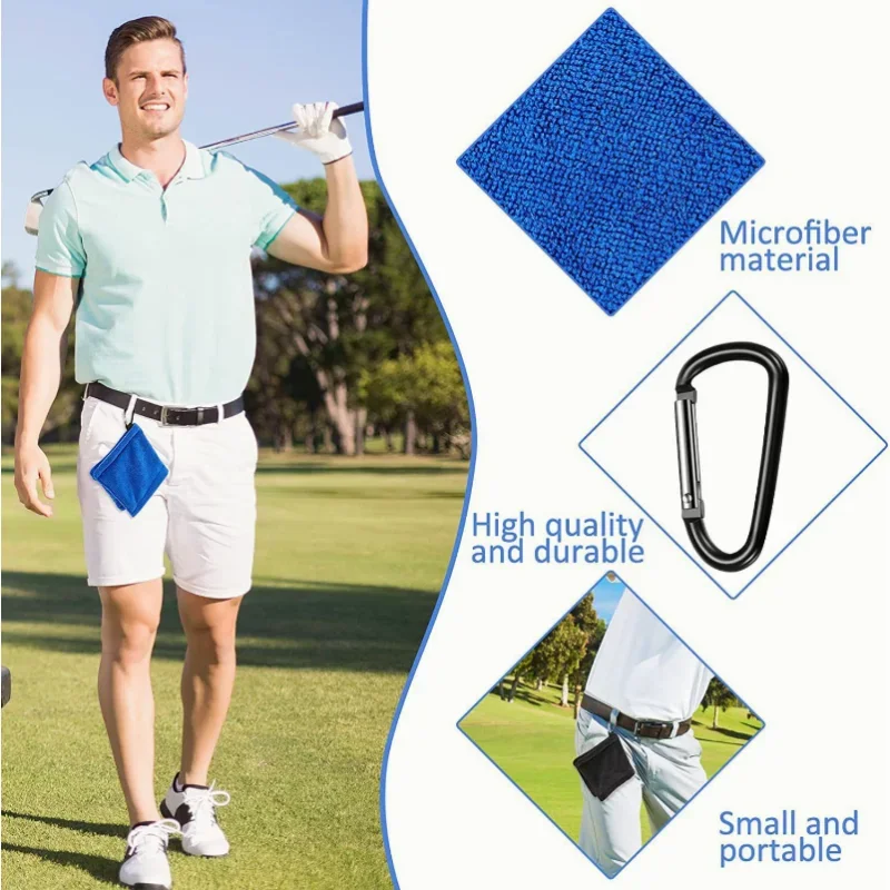 Microfiber Golf Ball & Club Cl - Golf Towel Waffle recension och pris