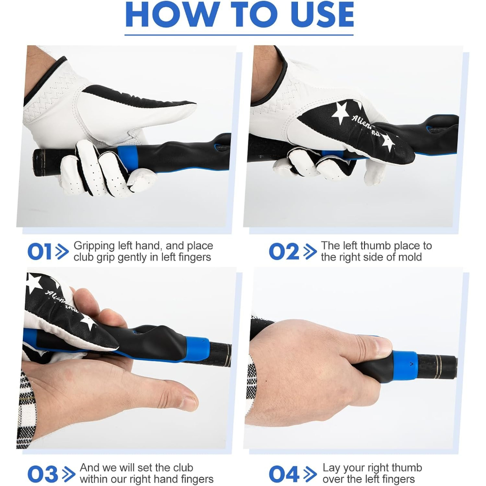 Golf Grip Trainer, Golf Grip T - Golf Exercise Equipment recension och pris