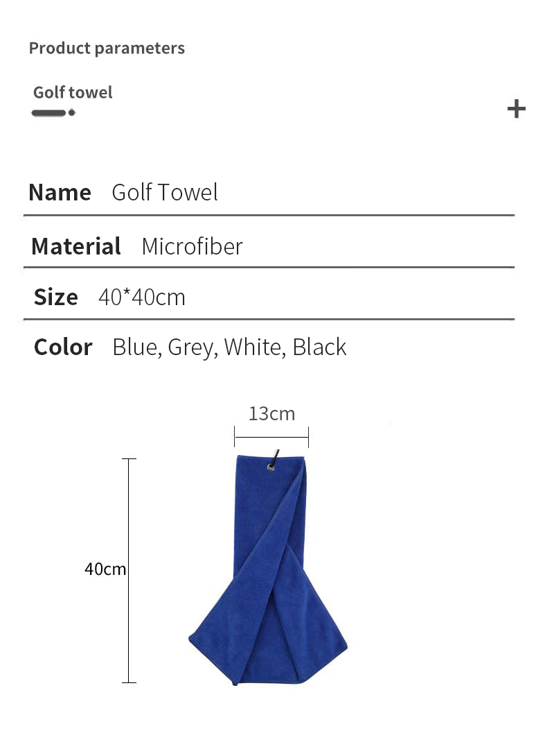 Tri-fold Golf Towel | Premium  - Golf Towel Waffle recension och pris