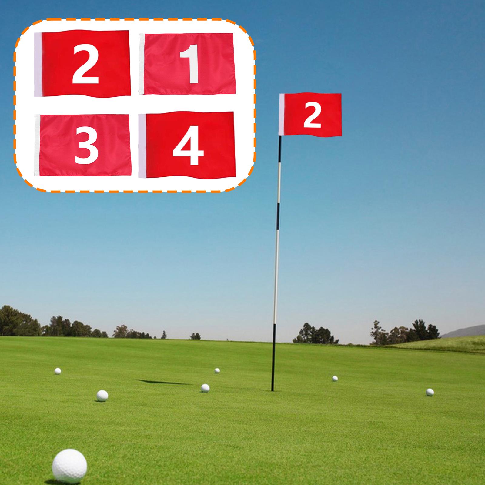 Durable Fabric Golf Flag Large - Practice Equipment For Golf recension och pris