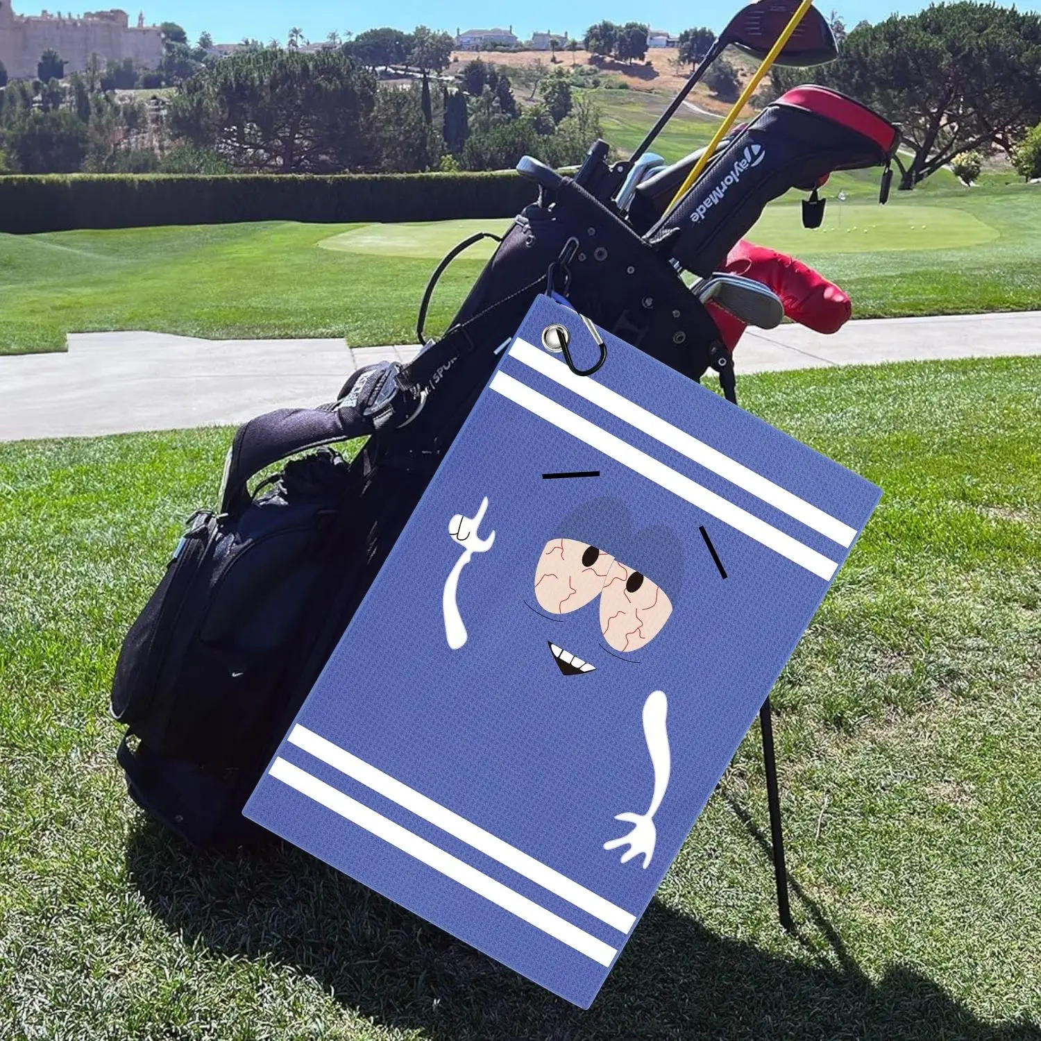 Funny Microfiber Premium Golf  - Golf Towel Waffle recension och pris
