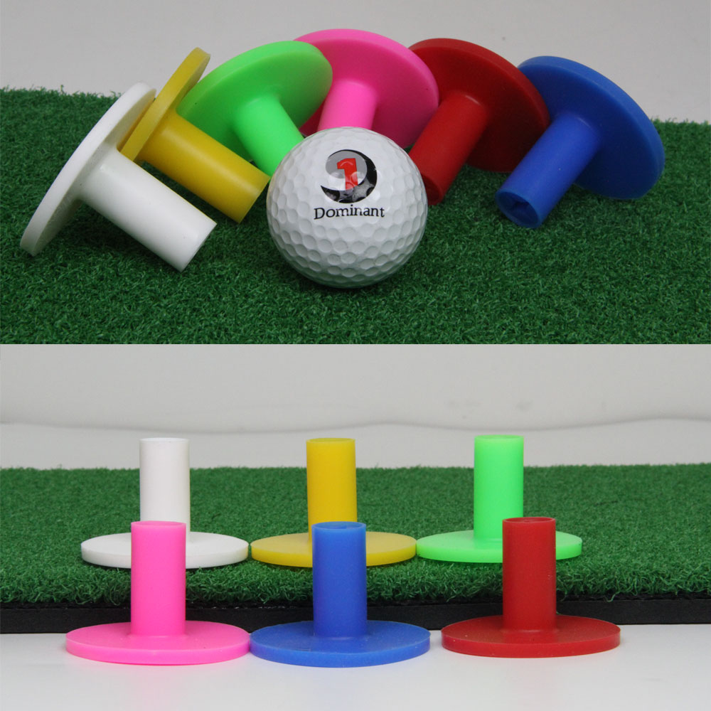 2Pcs Rubber Golf Tees Golfer B - Golf Exercise Equipment recension och pris