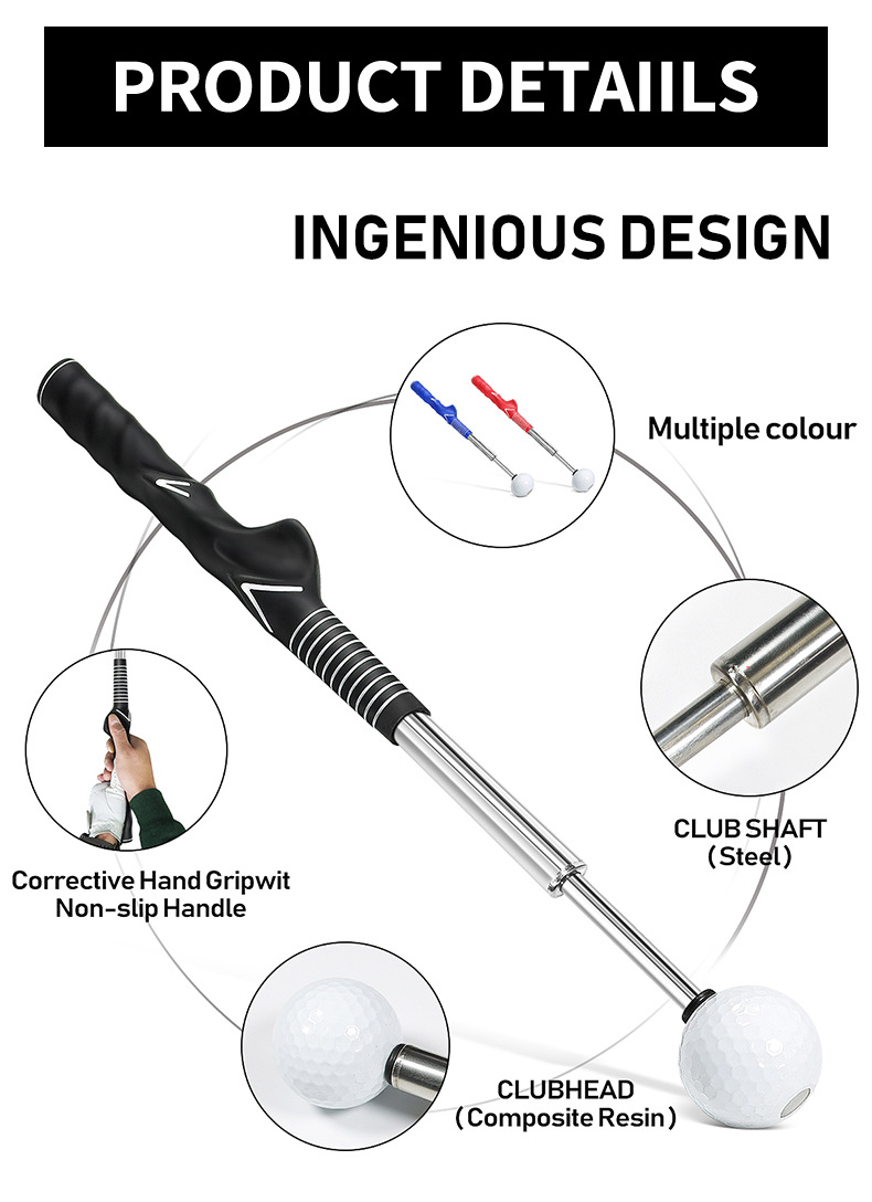 Golf Telescopic Swing Trainer  - Golf Exercise Equipment recension och pris
