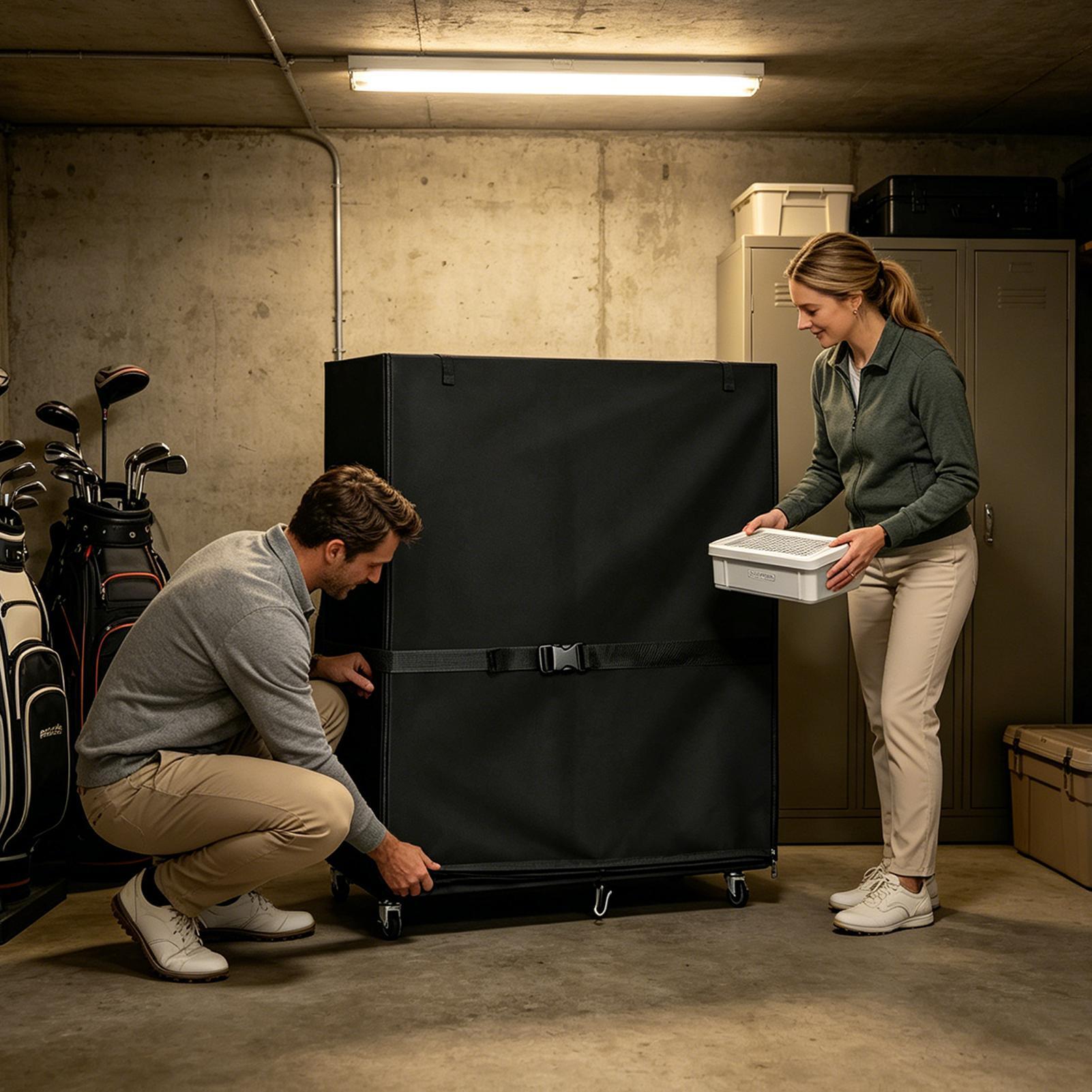 Golf Bag Storage Cover Oxford  - Golf Equipment Garage Storage recension och pris
