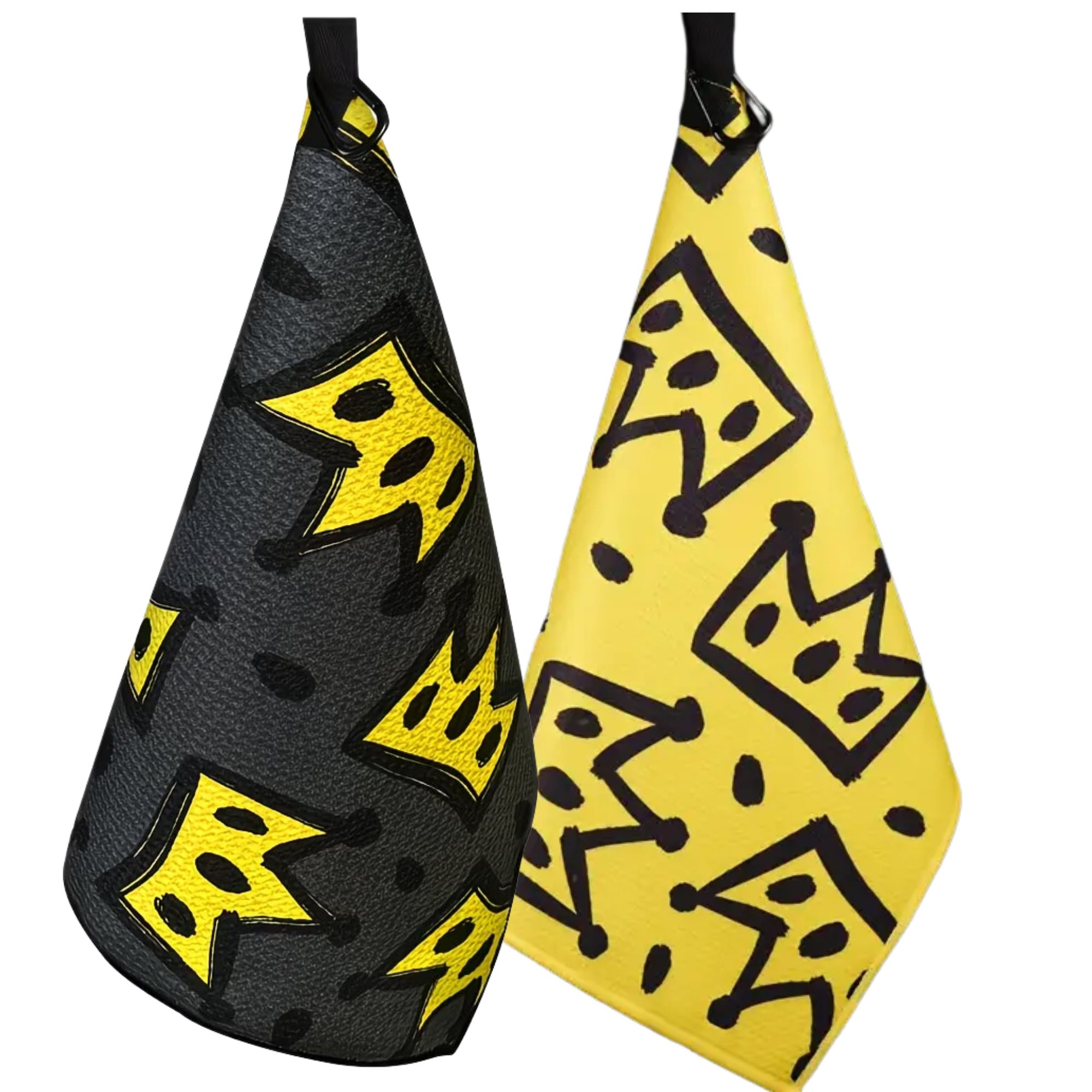 2pcs King Crown Large Golf Tow - Golf Towel Waffle recension och pris