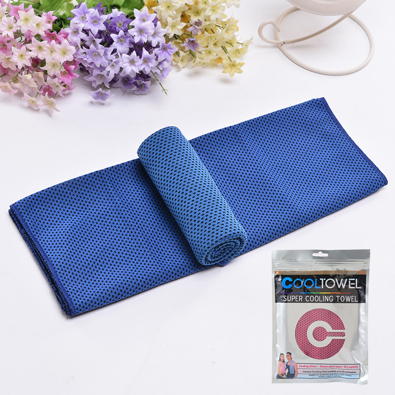 Summer cooling ice silk towel, - Golf Towel Waffle recension och pris