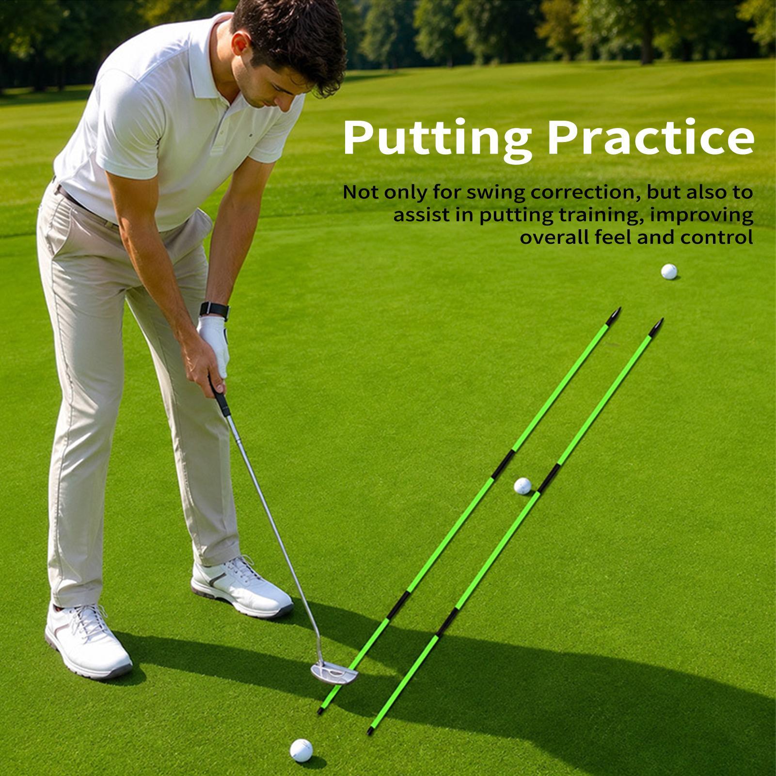 Golf Alignment Sticks Putting  - Practice Equipment For Golf recension och pris