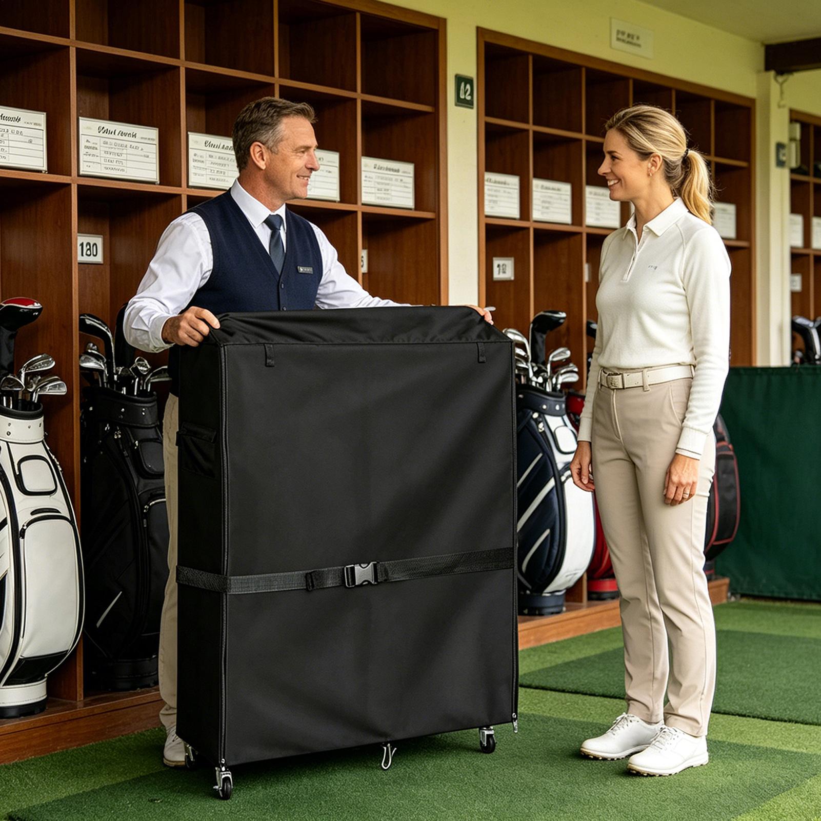 Dust Cover For Golf Storage Ra - Golf Equipment Garage Storage recension och pris