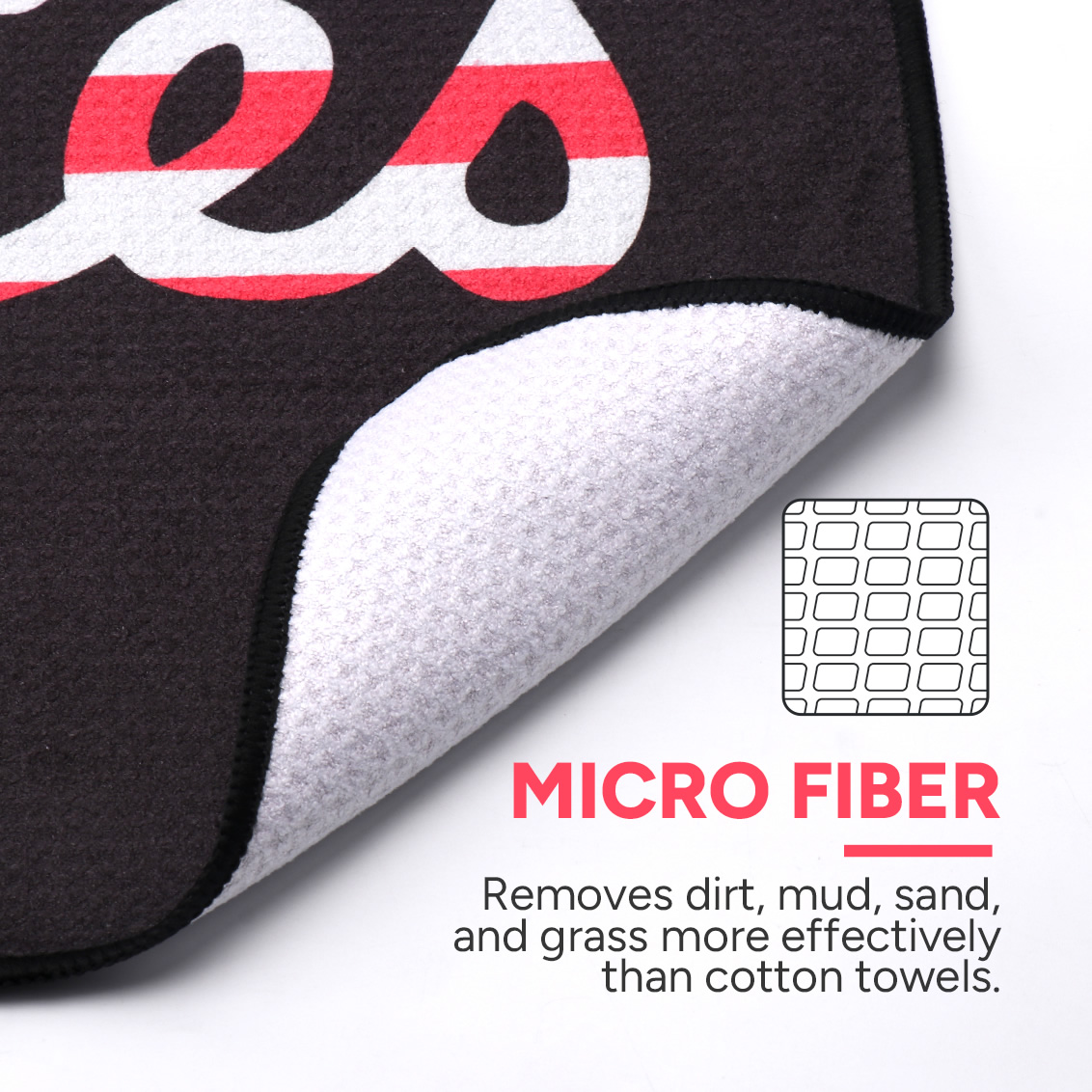 American Flag Magnetic Golf To - Golf Towel Waffle recension och pris