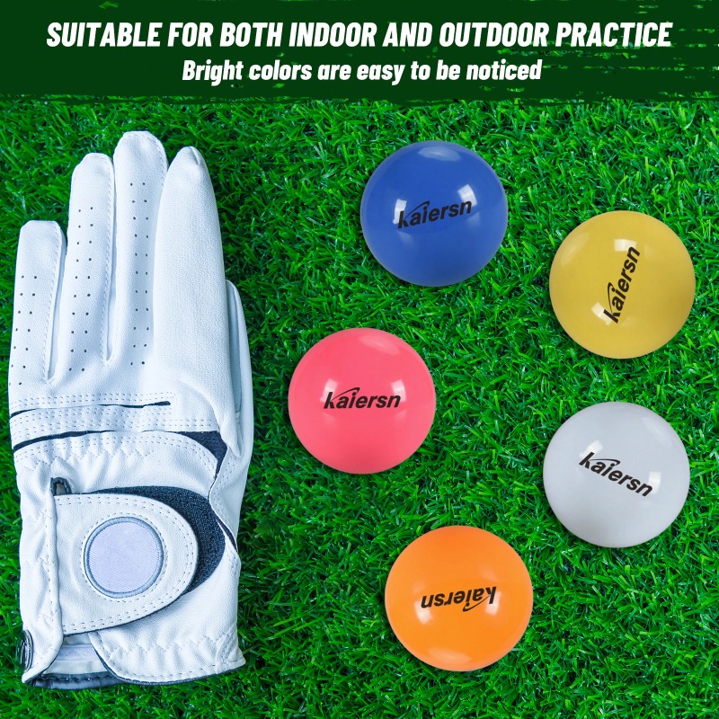 60mm Luminous Park Golf Balls  - Golf Exercise Equipment recension och pris