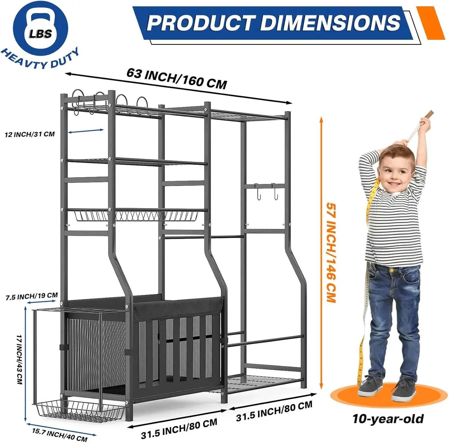 Heavy Duty Garage Sports Equip - Golf Equipment Garage Storage recension och pris