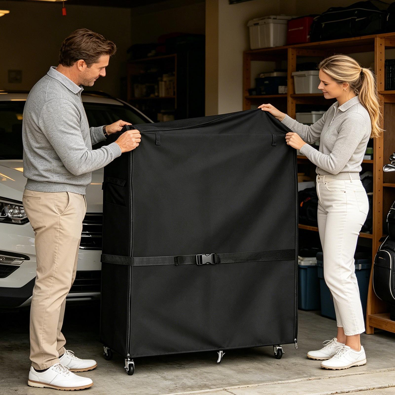 Golf Bag Stand Covers Oxford G - Golf Equipment Garage Storage recension och pris